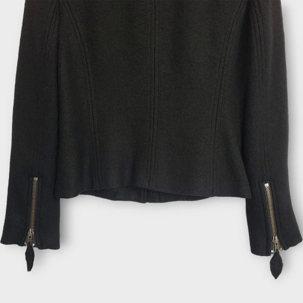 Rebecca Taylor Wool Ruffled Jacket - Picture 7 of 12